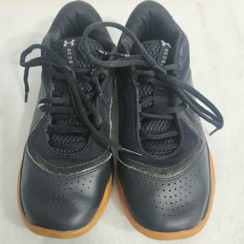 Under Armour SC 3Zero IV Basketball Shoes Black Brown 3023917-003  6Y